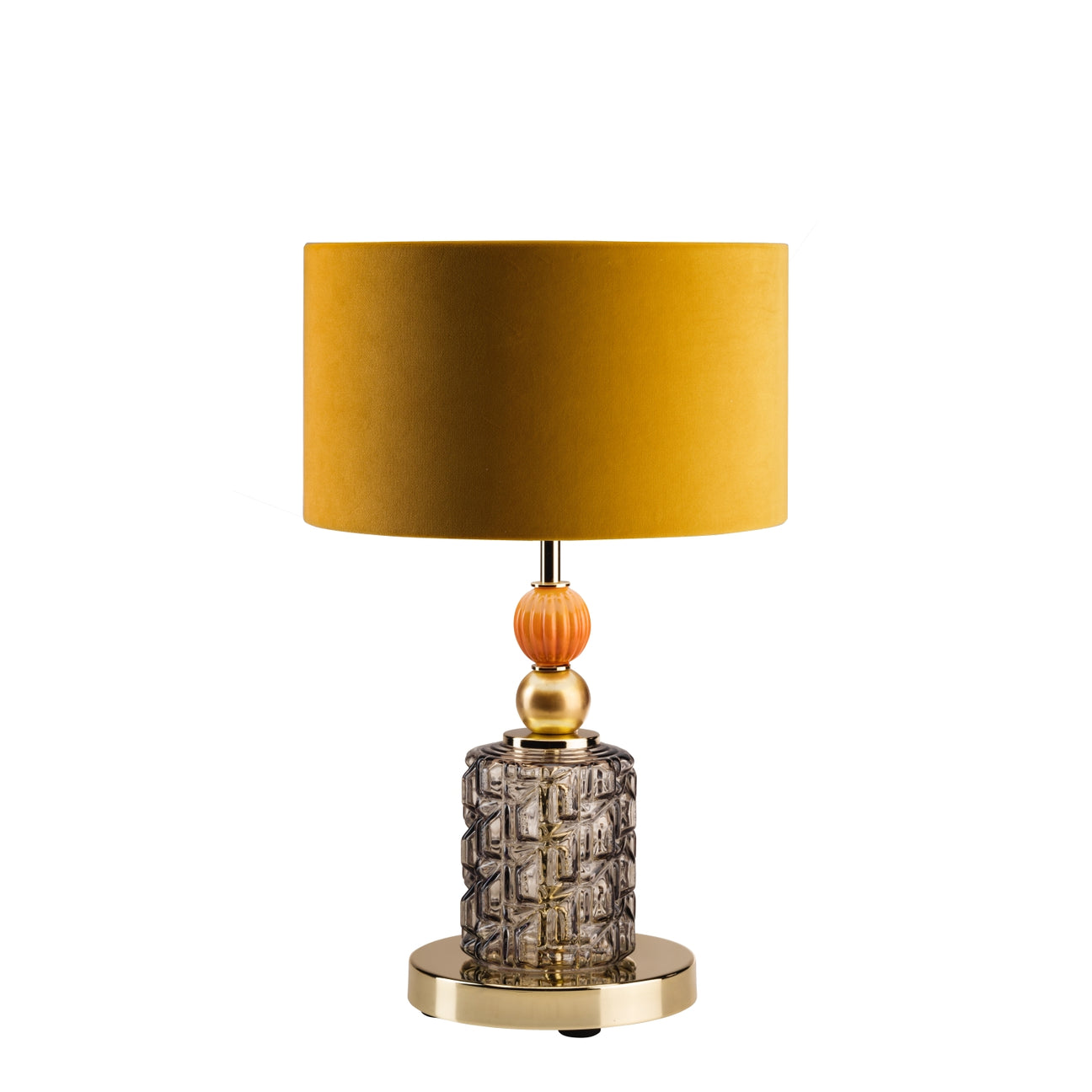 Lolite Clotilde Table Lamp - Orange &amp; Transparent 