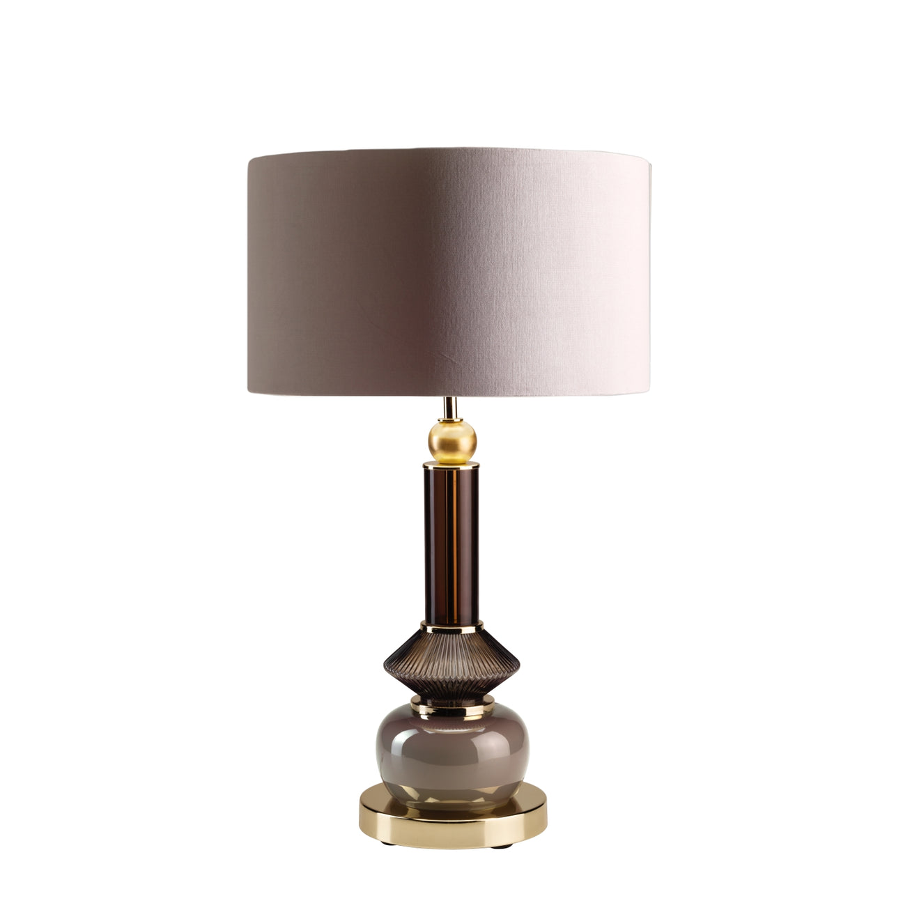 Lolite Marie Table Lamp - Brown &amp; Transparent 