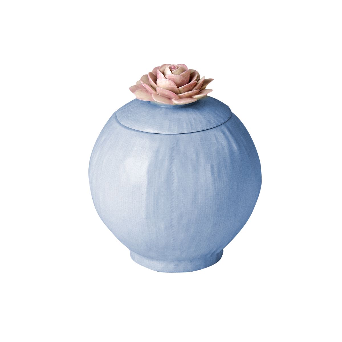 Marie-Antoinette Blue &amp; Pink Sugar Bowl 