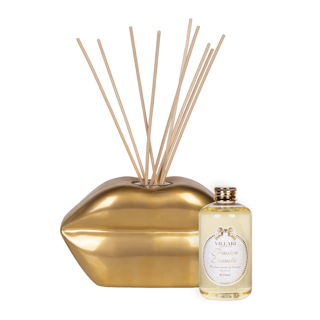 Bacio Home Fragrance Diffuser by CQ Studio - Gold