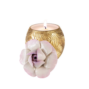 Acapulco Peony Scented Candle - Gold