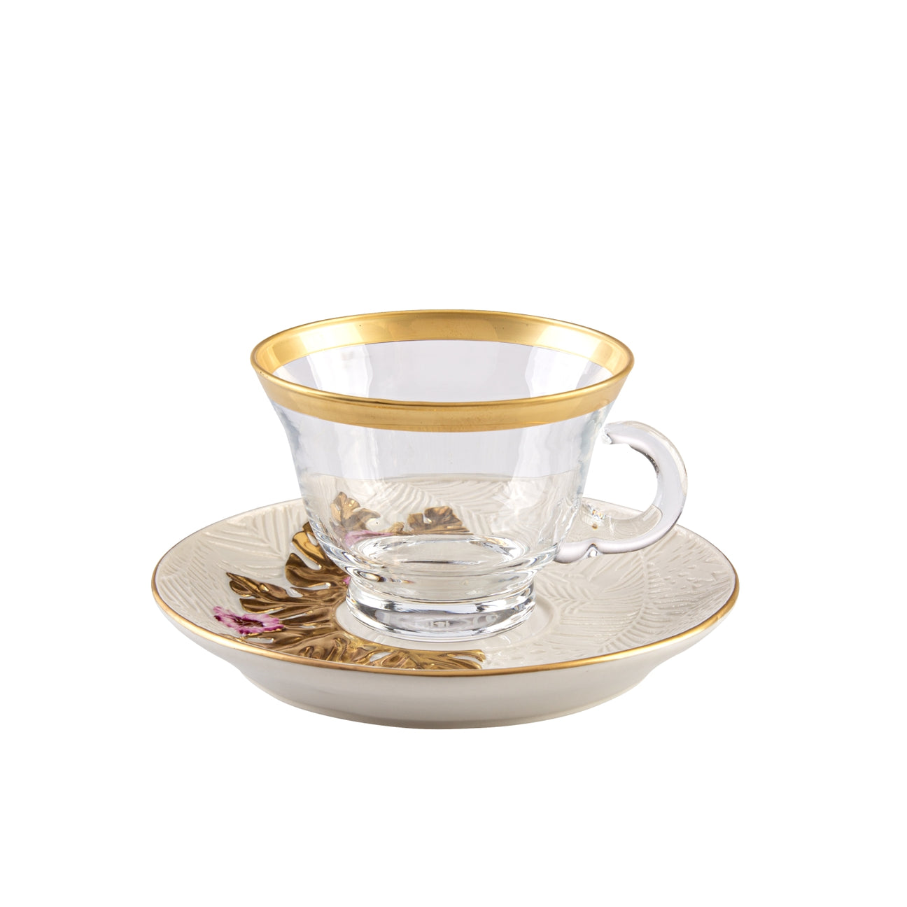 Acapulco Cappuccino Cup &amp; Saucer - White 
