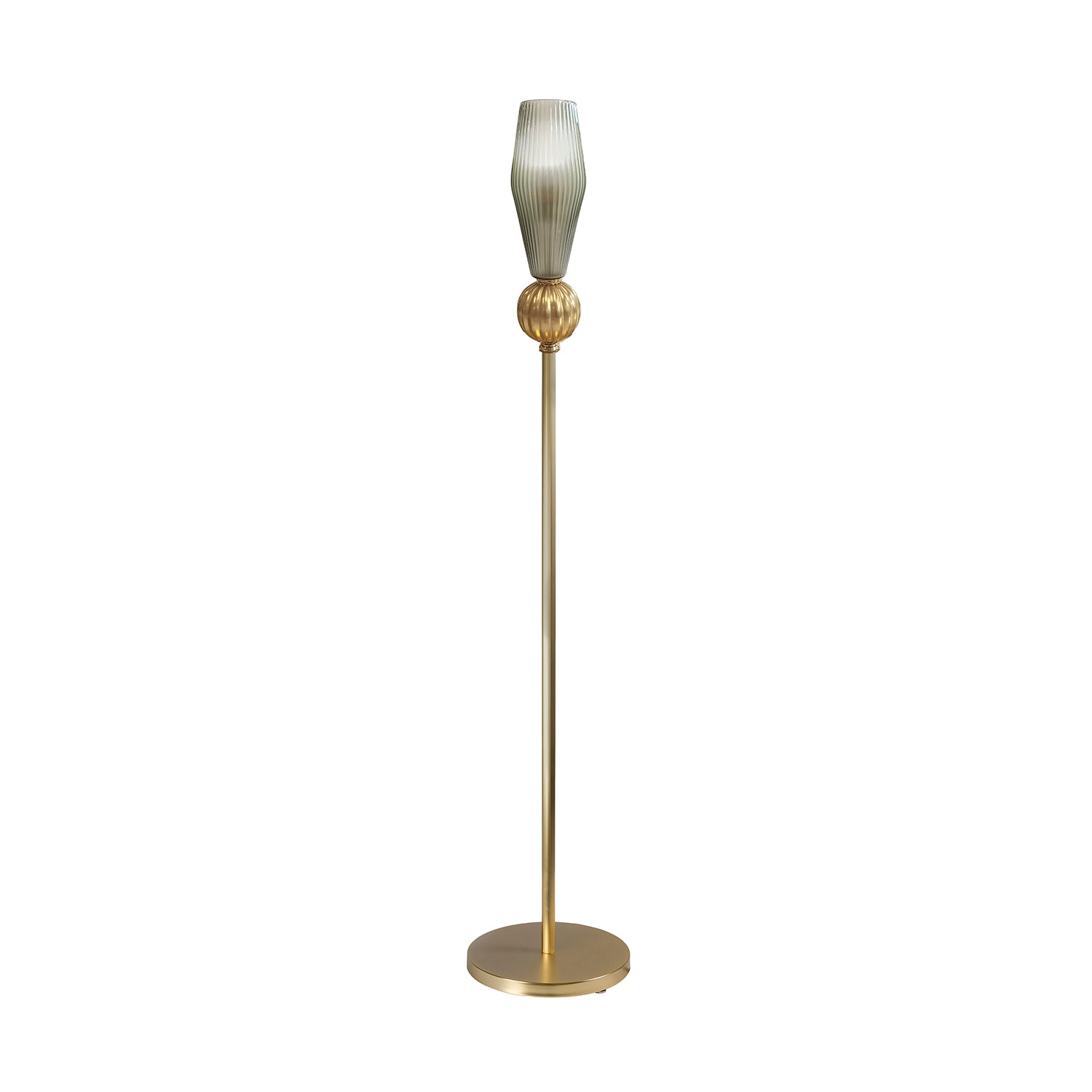 Lolite Angelica Floor Lamp - Gold & Transparent
