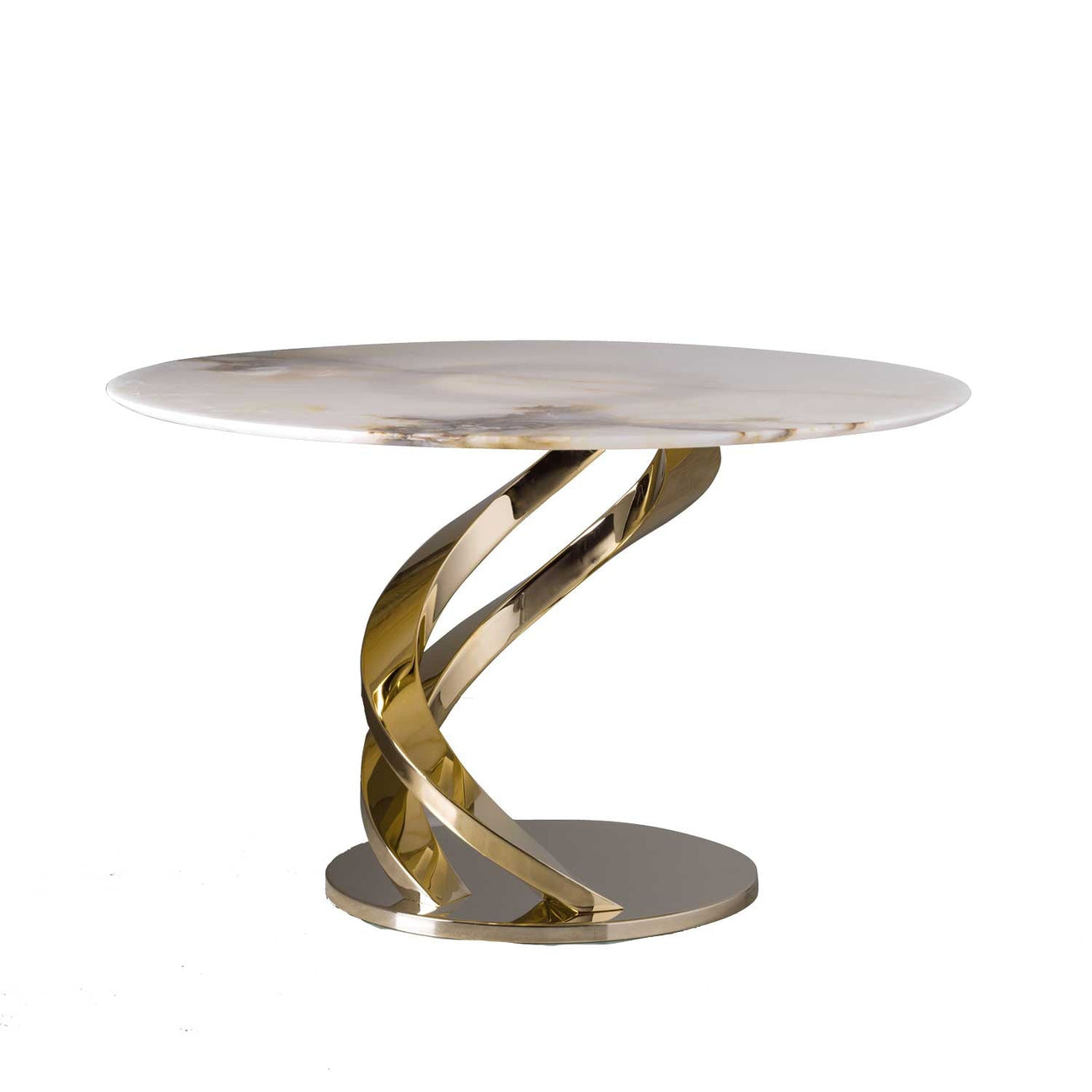 Eclypse Dining Table - Onyx &amp; Gold 