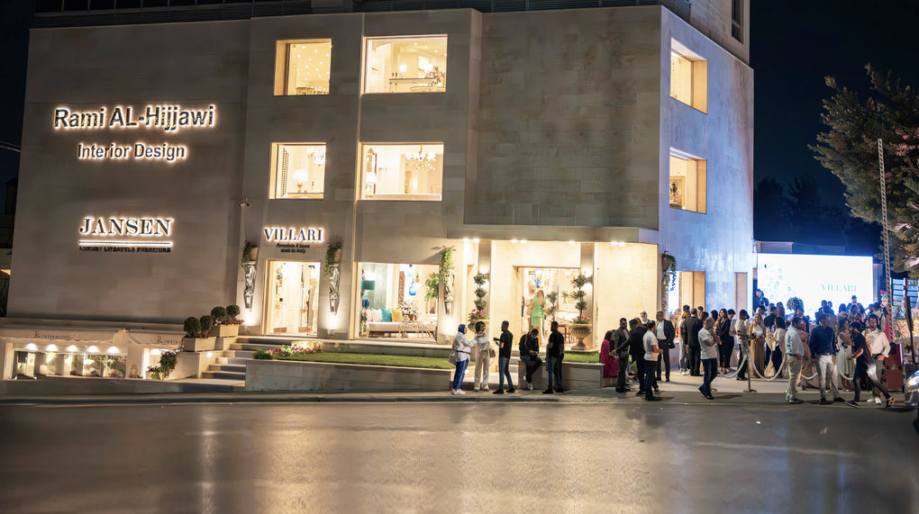 Opening Villari Boutique in Amman, Jordan