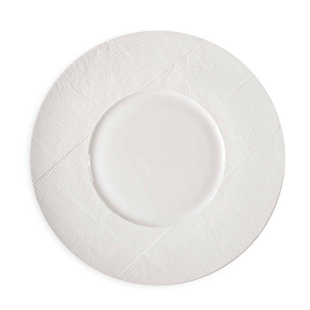 Python White Lay Plate VILLARI