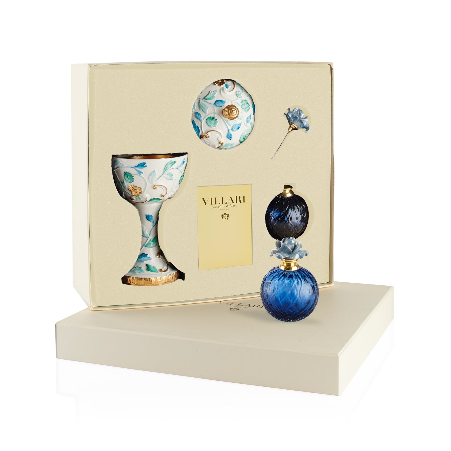 Madame Melda Gift Box - Blue & Gold