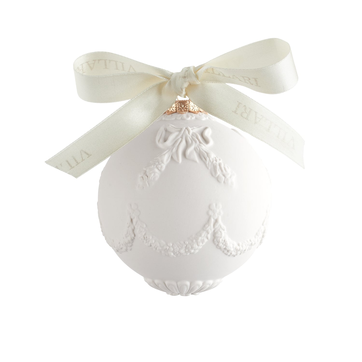 Imperial Christmas Bauble - Matt White