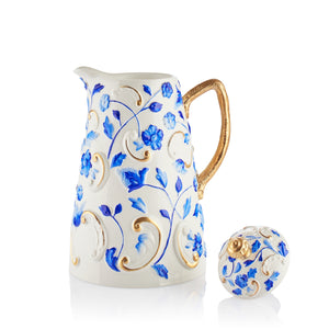 Taormina Blue & Gold Thermos