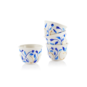 Taormina Blue & Gold Arabic Coffee Cup