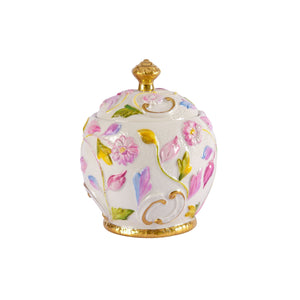 Taormina Multicolor & Gold Sugar Bowl