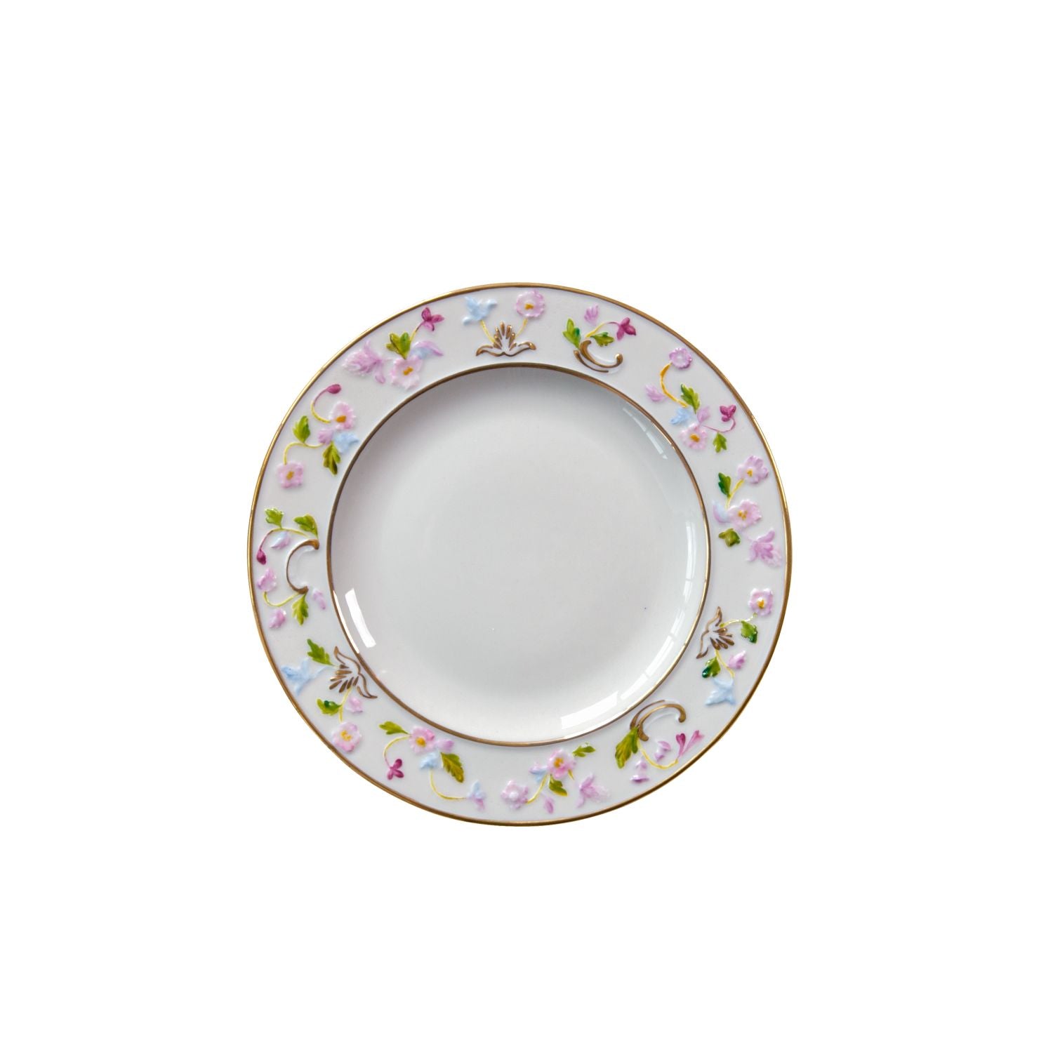 Taormina Multicolor & Gold Bread & Butter Plate