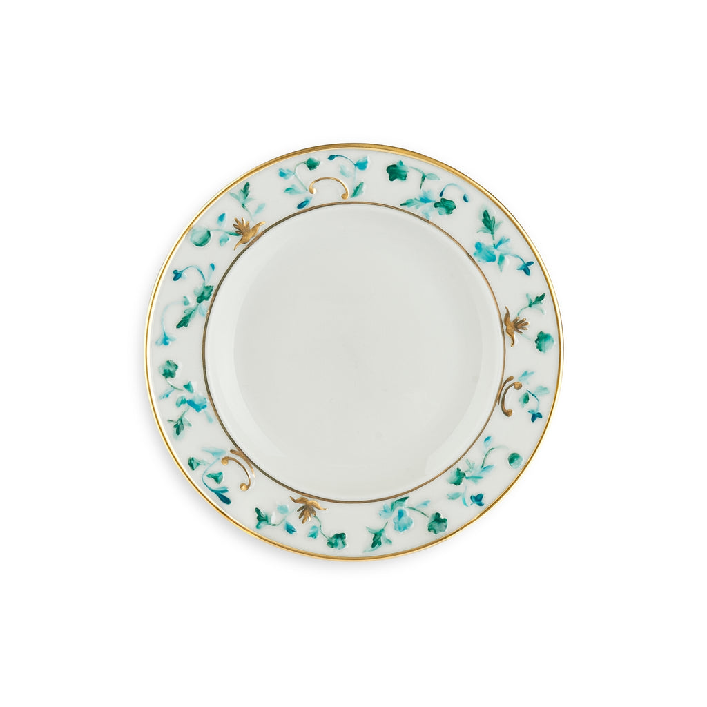 Taormina Turquoise & Gold Bread & Butter Plate