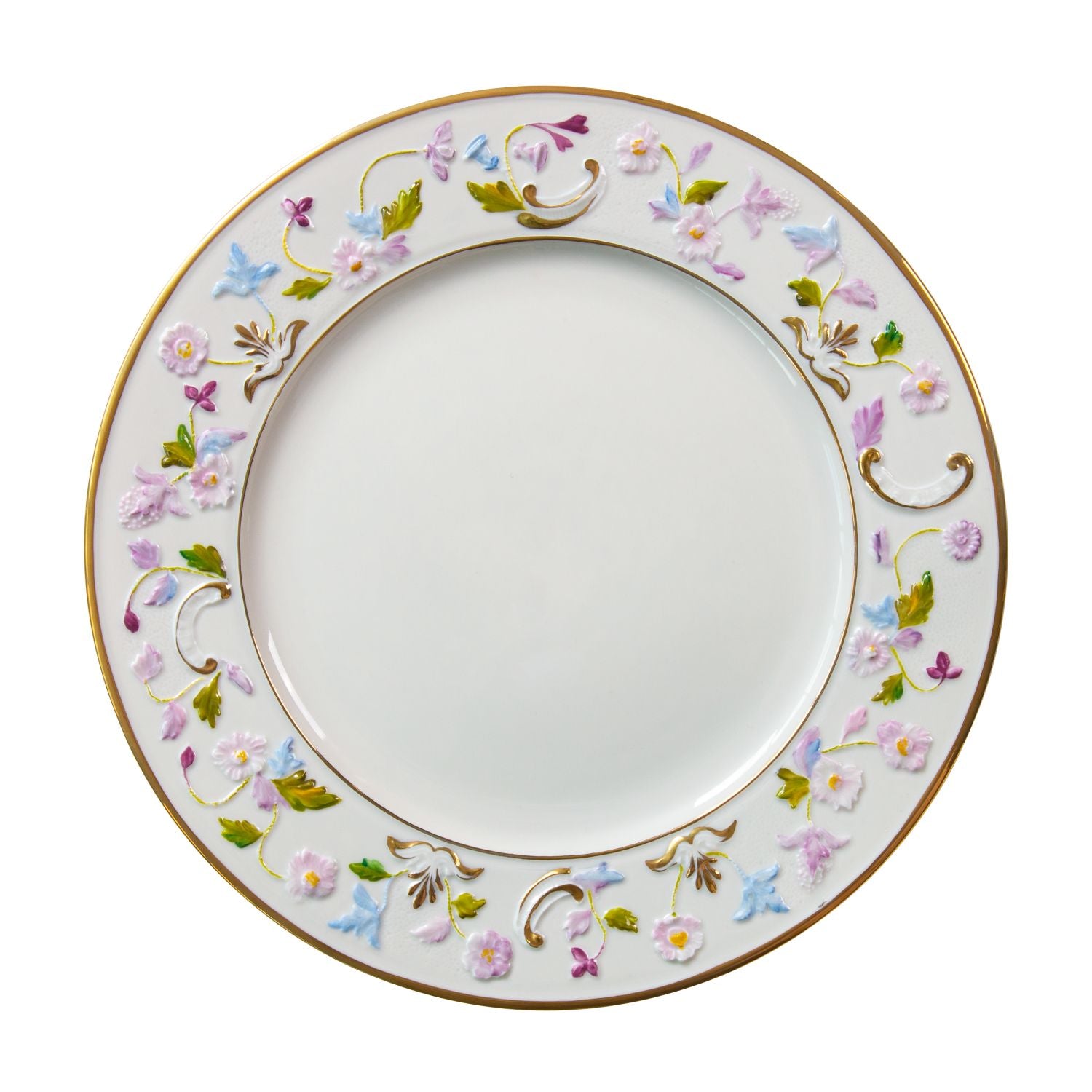 Taormina Multicolor & Gold Lay Plate