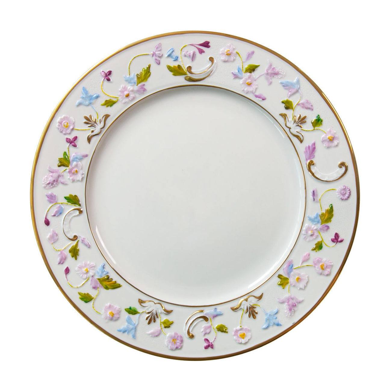 Taormina Multicolor &amp; Gold Lay Plate 