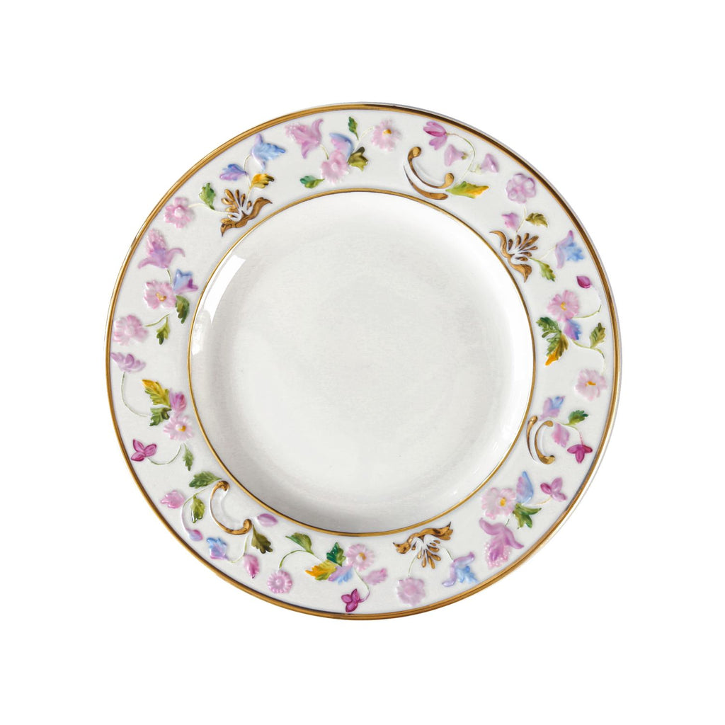 Taormina Multicolor & Gold Dinner Plate