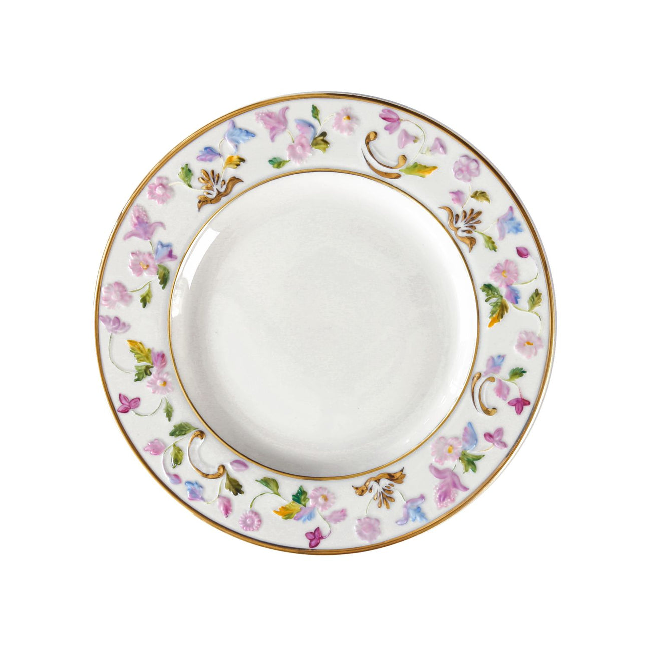 Taormina Multicolor &amp; Gold Dinner Plate 