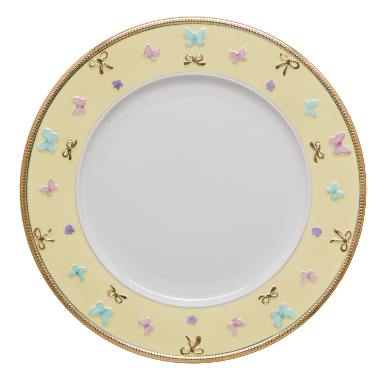 Butterfly Yellow Lay Plate 