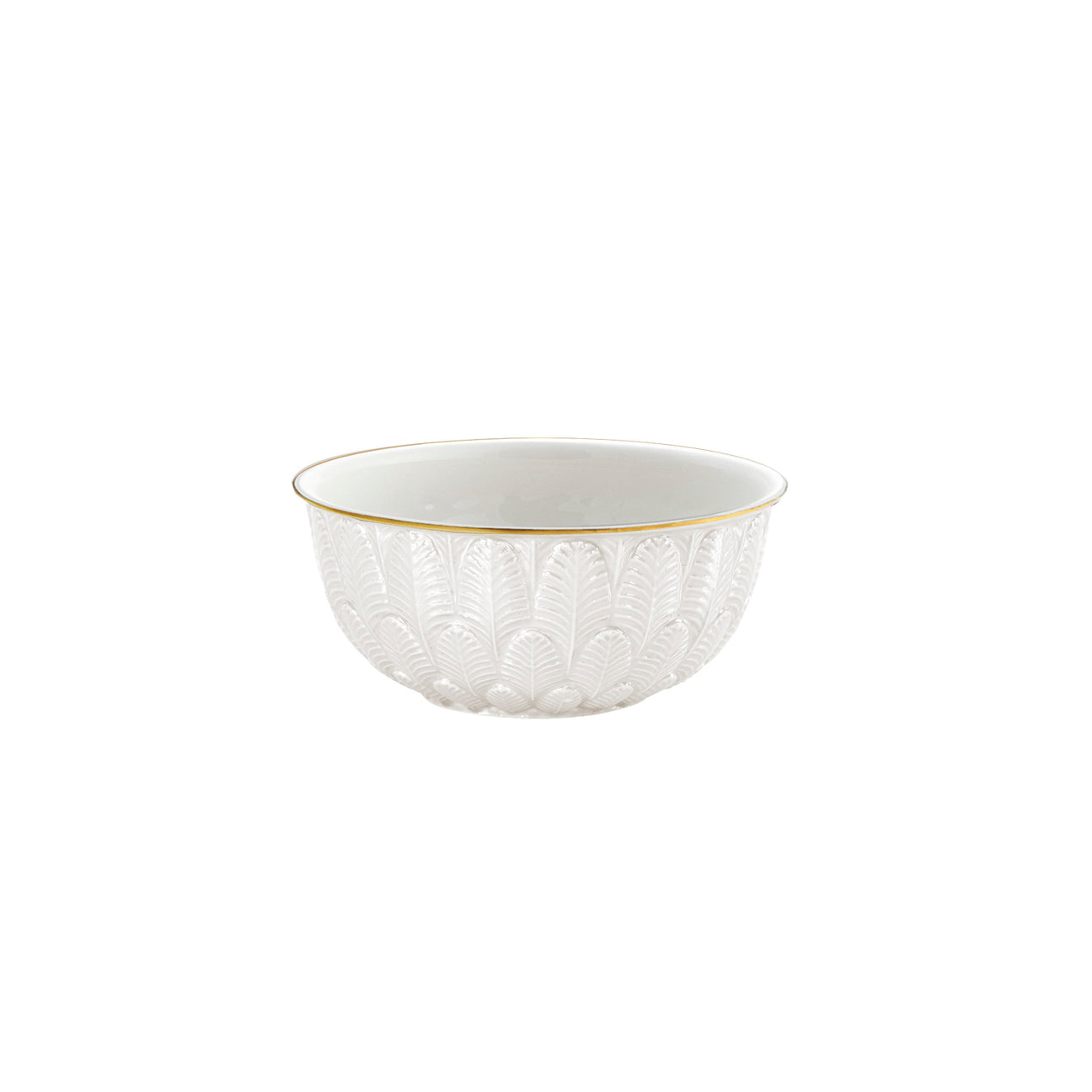 Peacock White &amp; Gold Nuts Bowl 