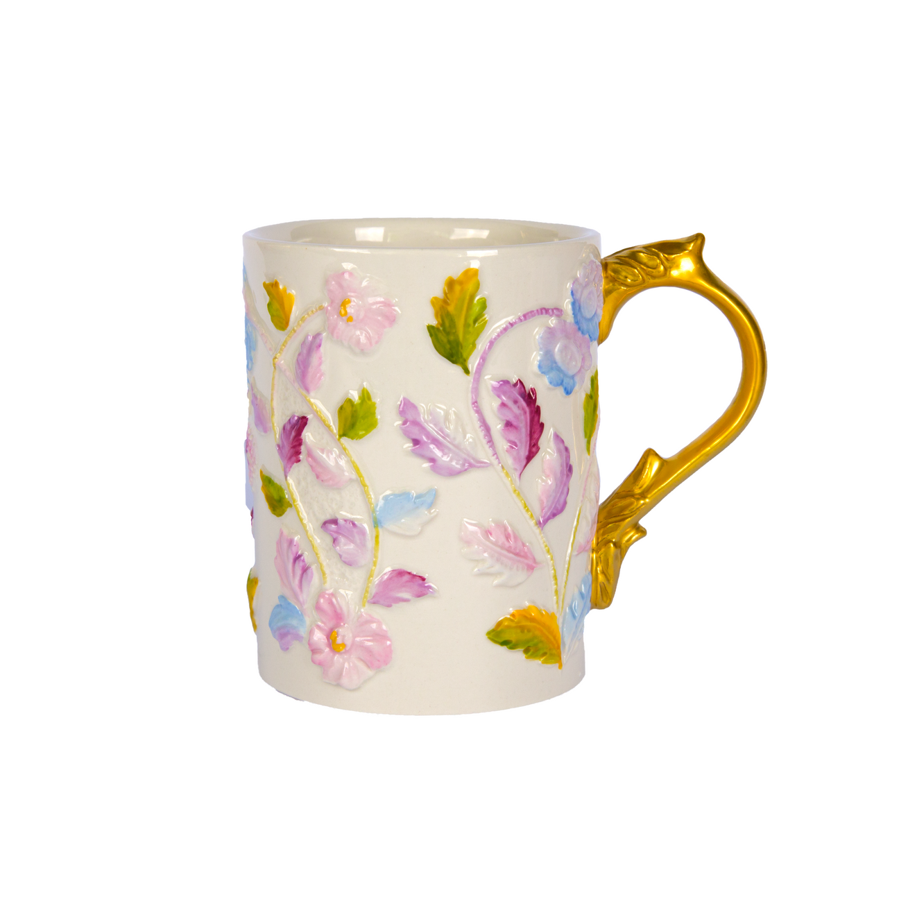 Taormina Multicolor &amp; Gold Mug 