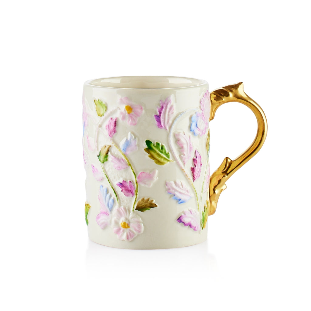 Taormina Multicolor & Gold Mug