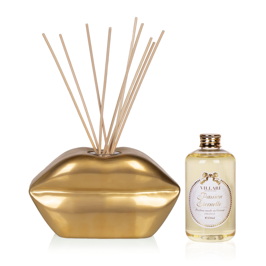 Bacio Home Fragrance Diffuser by CQ Studio - Gold