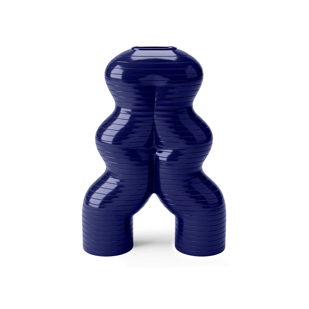 Let'S Dance By Elena Trevisan Large Vase  - Blue