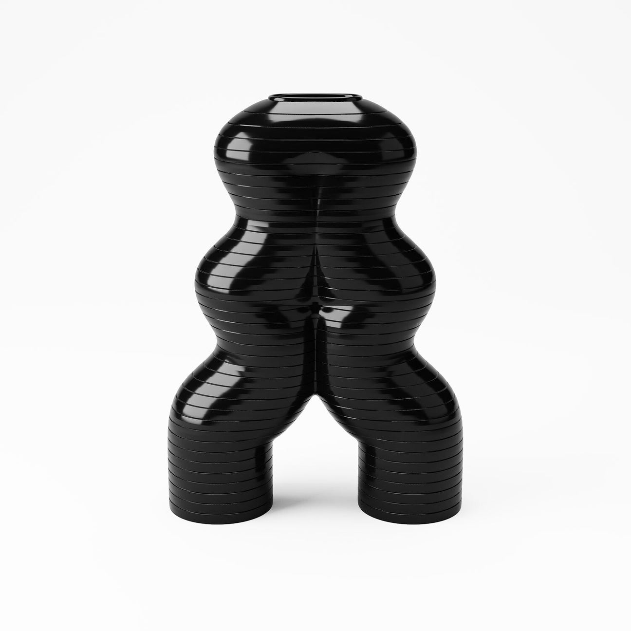 Let&#39;S Dance By Elena Trevisan Large Vase  - Black 