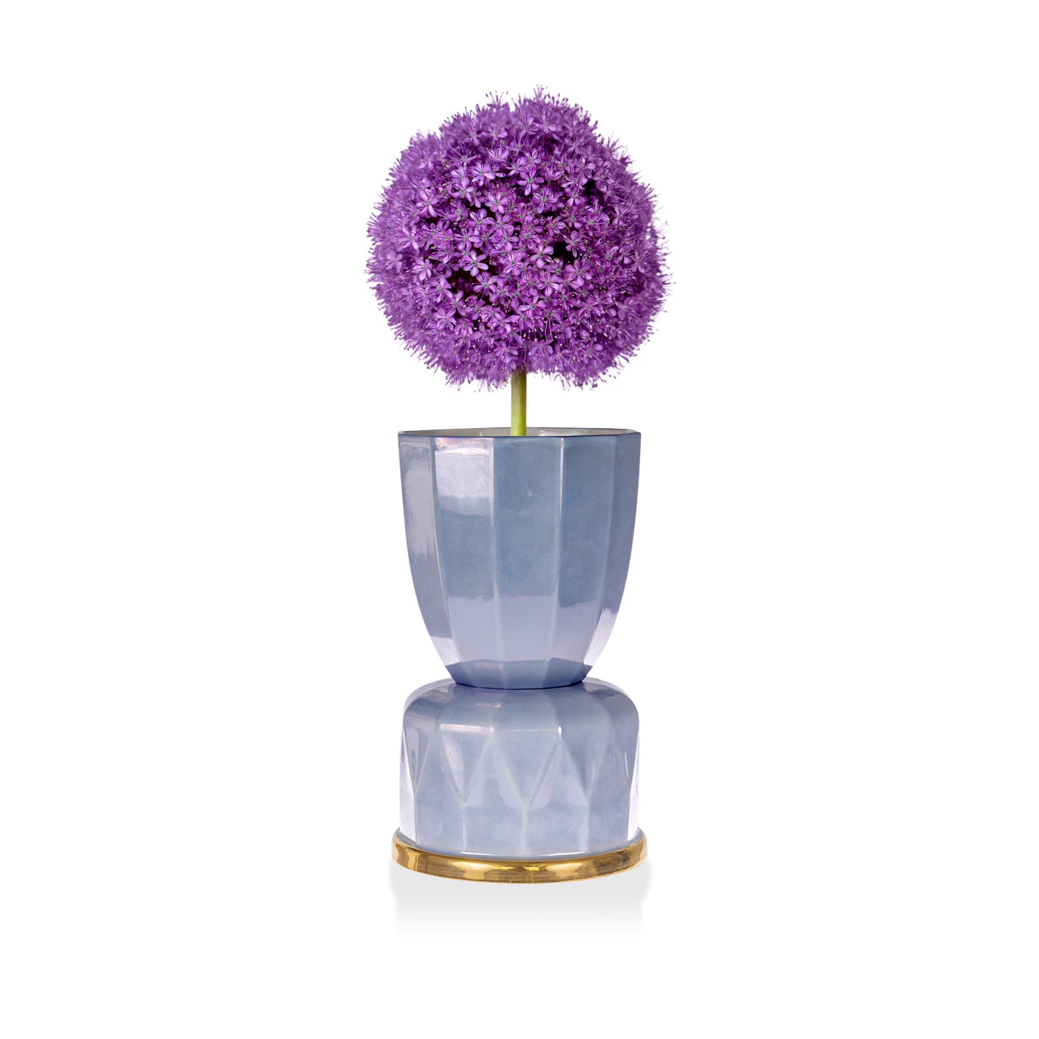 Le Grazie - Aglaia By De Bona De Meo Vase - Pearly Avio