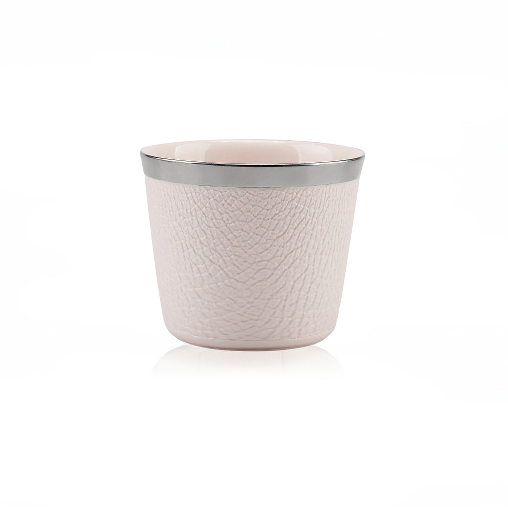 Dressage Glass - White & Platinum