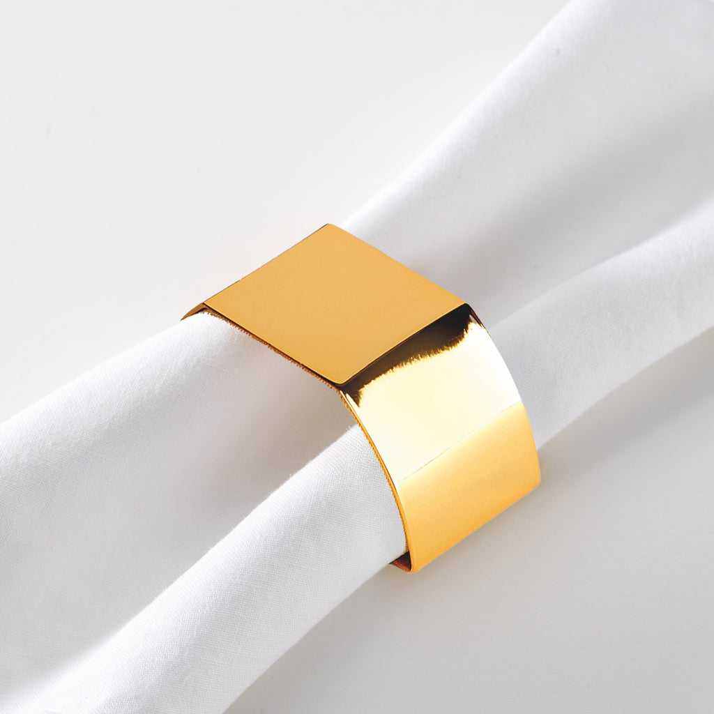 Soho Napkin Ring - Gold