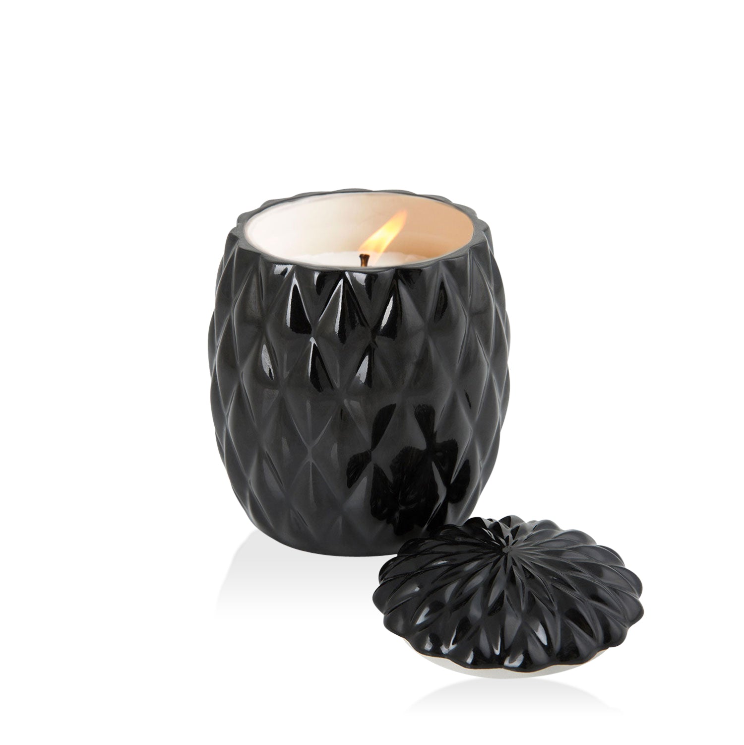 Black Tie Scented Candle  - Black