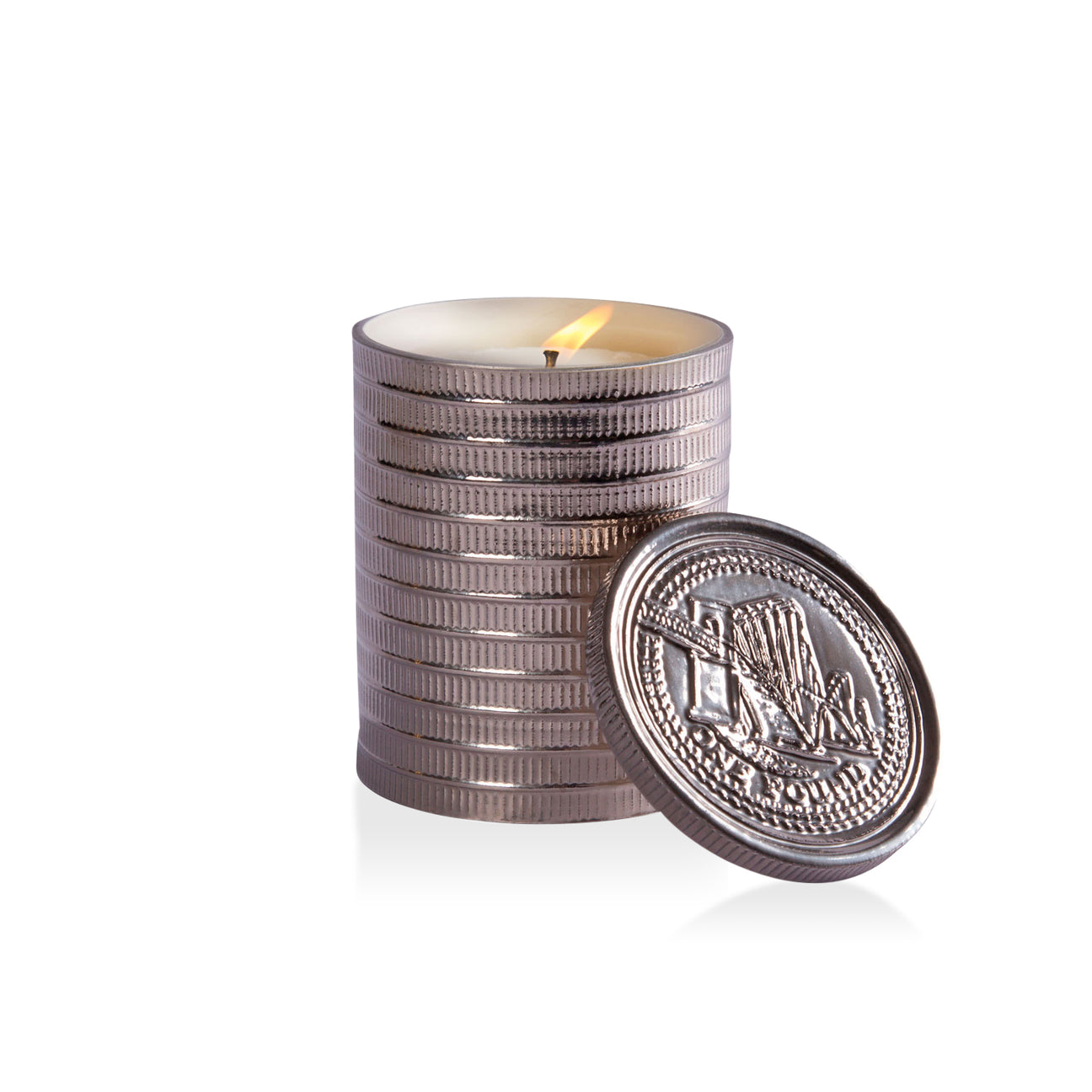 Coin Box Scented Candle - Platinum 