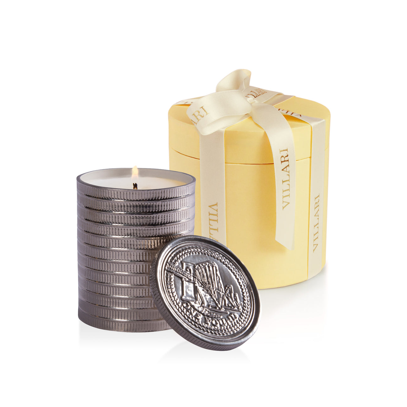 Coin Box Scented Candle - Platinum 
