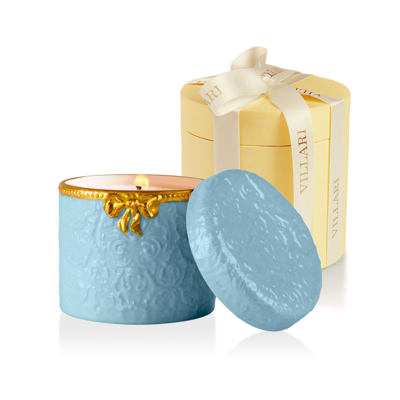 Amour Scented Candle - Baby Blue 