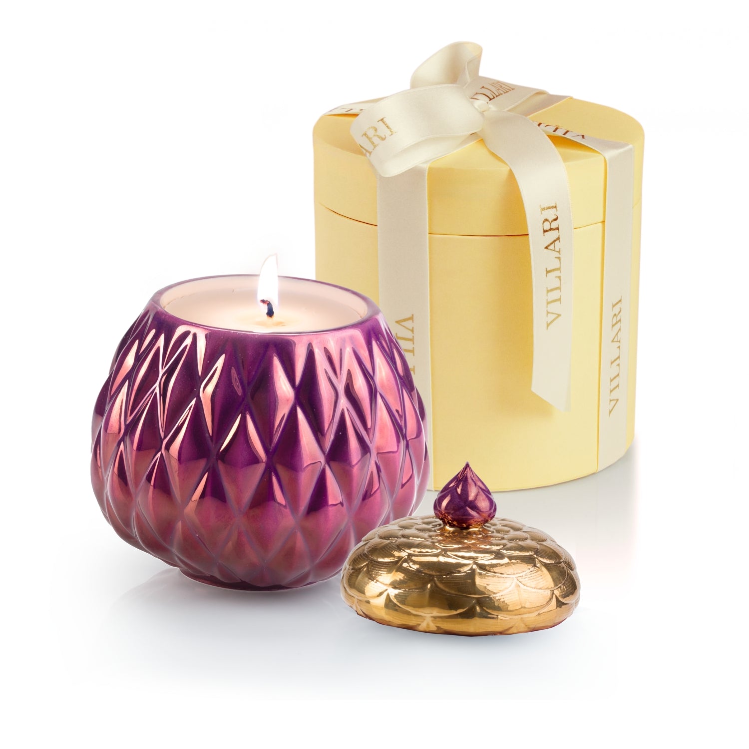 Lolita Eva Scented Candle - Pearly Fuchsia & Gold