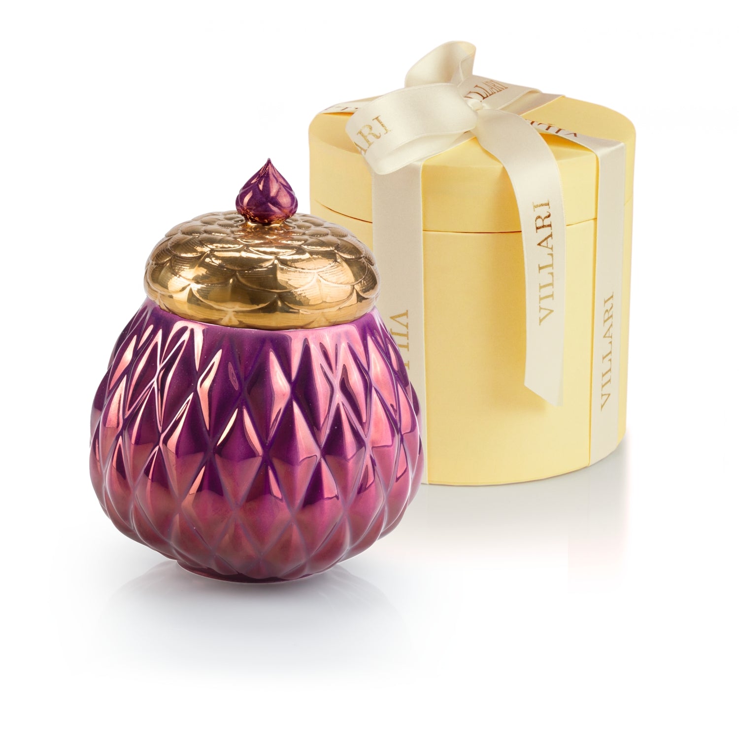 Lolita Eva Scented Candle - Pearly Fuchsia & Gold