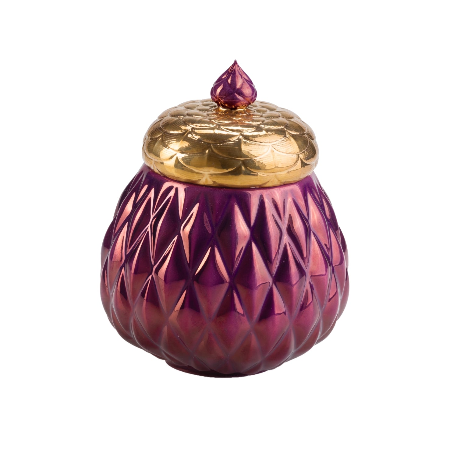 Lolita Eva Scented Candle - Pearly Fuchsia & Gold