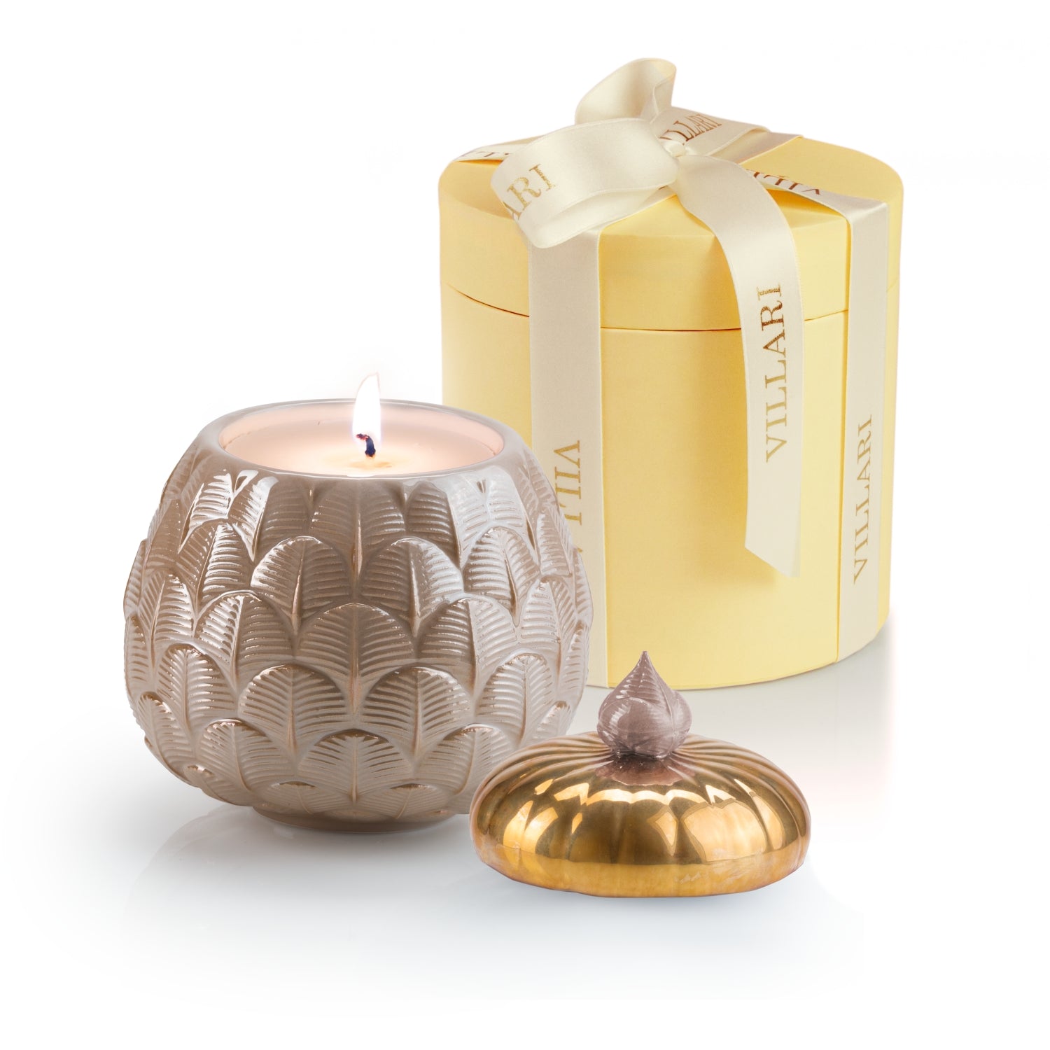 Lolita Charlotte Scented Candle - Pearly Caramel & Gold