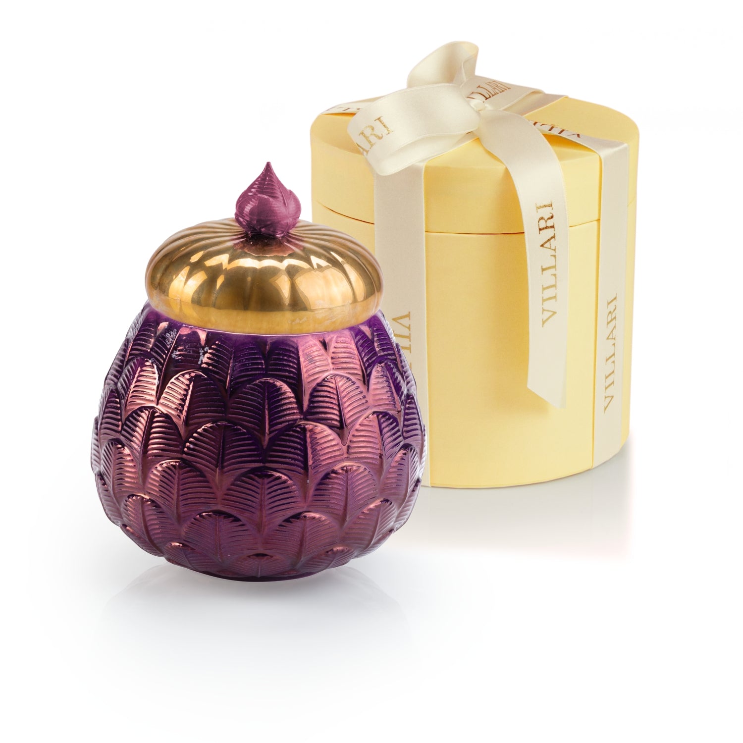 Lolita Charlotte Scented Candle - Fuchsia & Gold