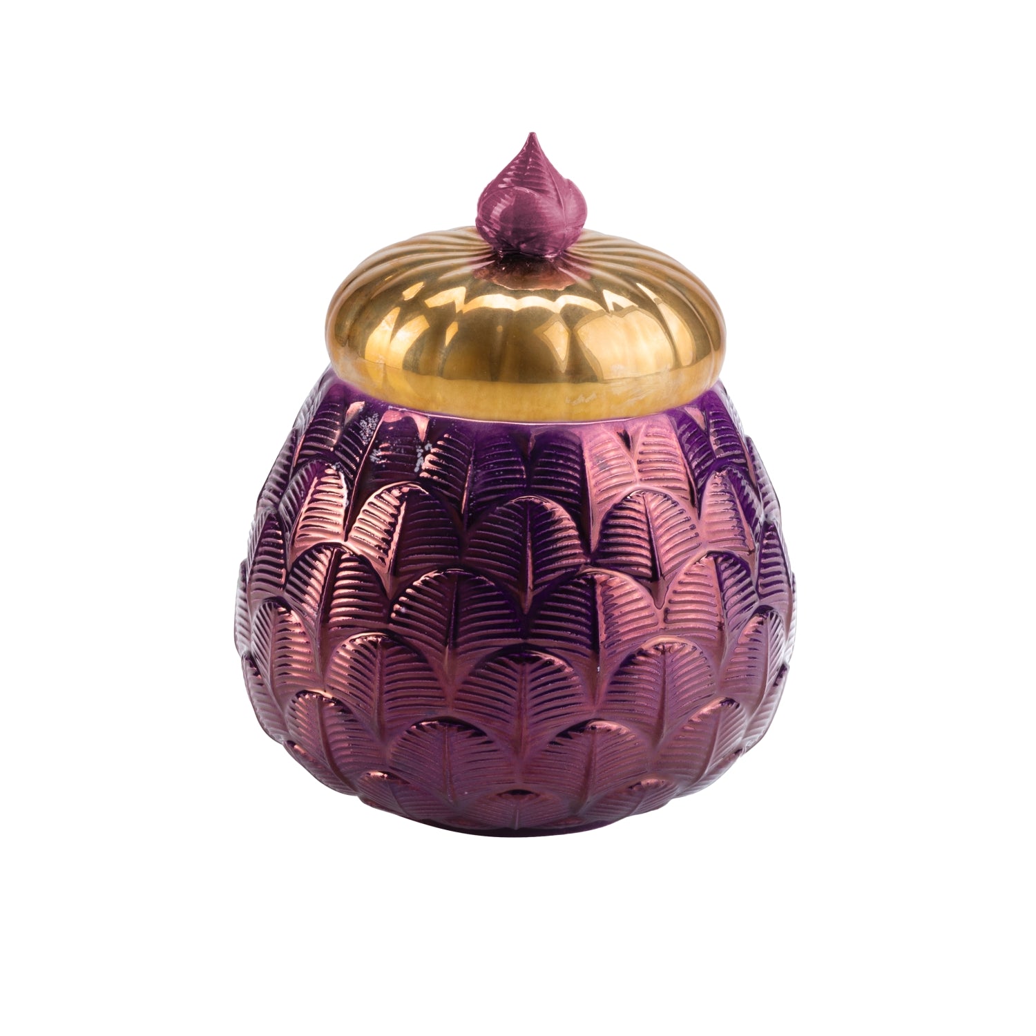 Lolita Charlotte Scented Candle - Fuchsia & Gold