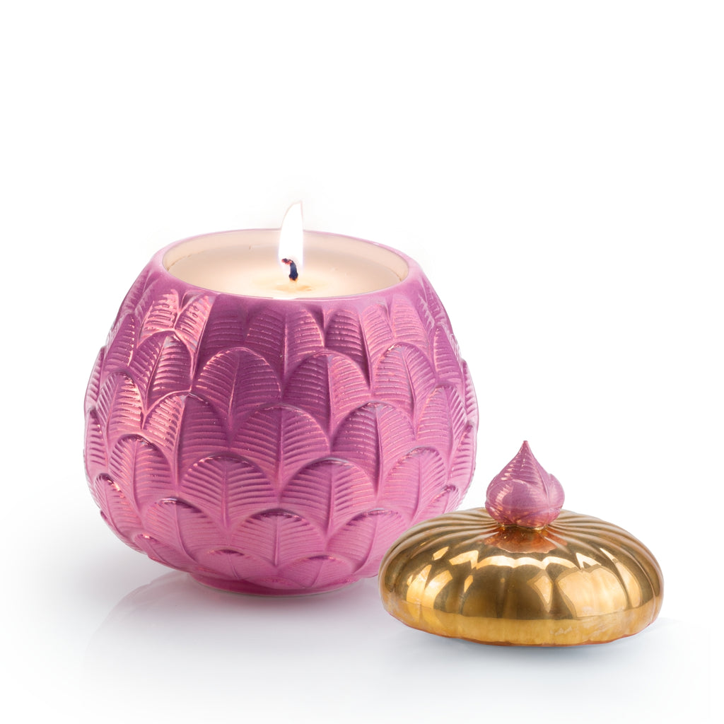 Lolita Charlotte Scented Candle - Lilac & Gold