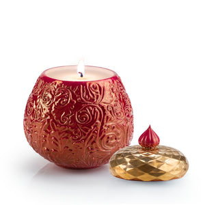 Lolita Alida Scented Candle - Pearly Red & Gold