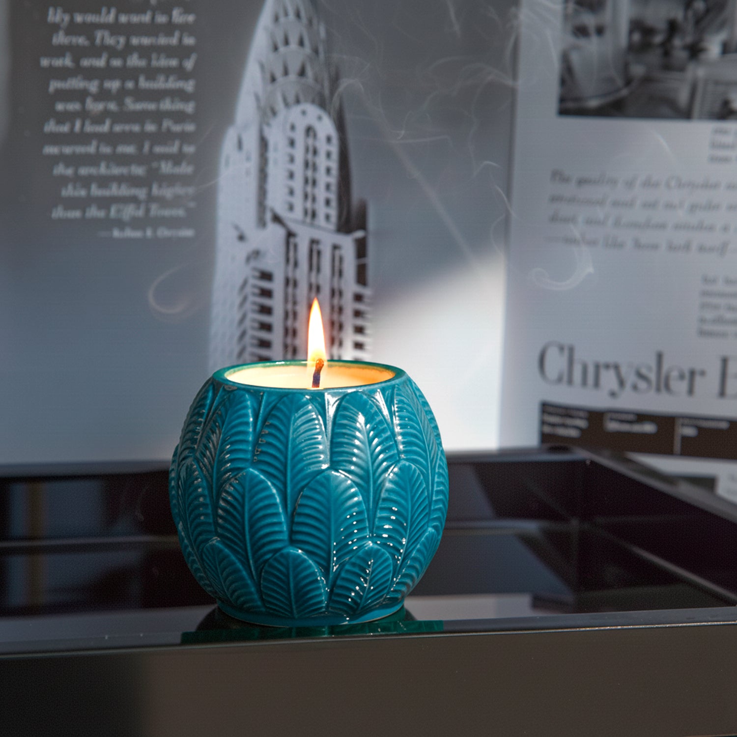 Peacock Baby Scented Candle  - Octane