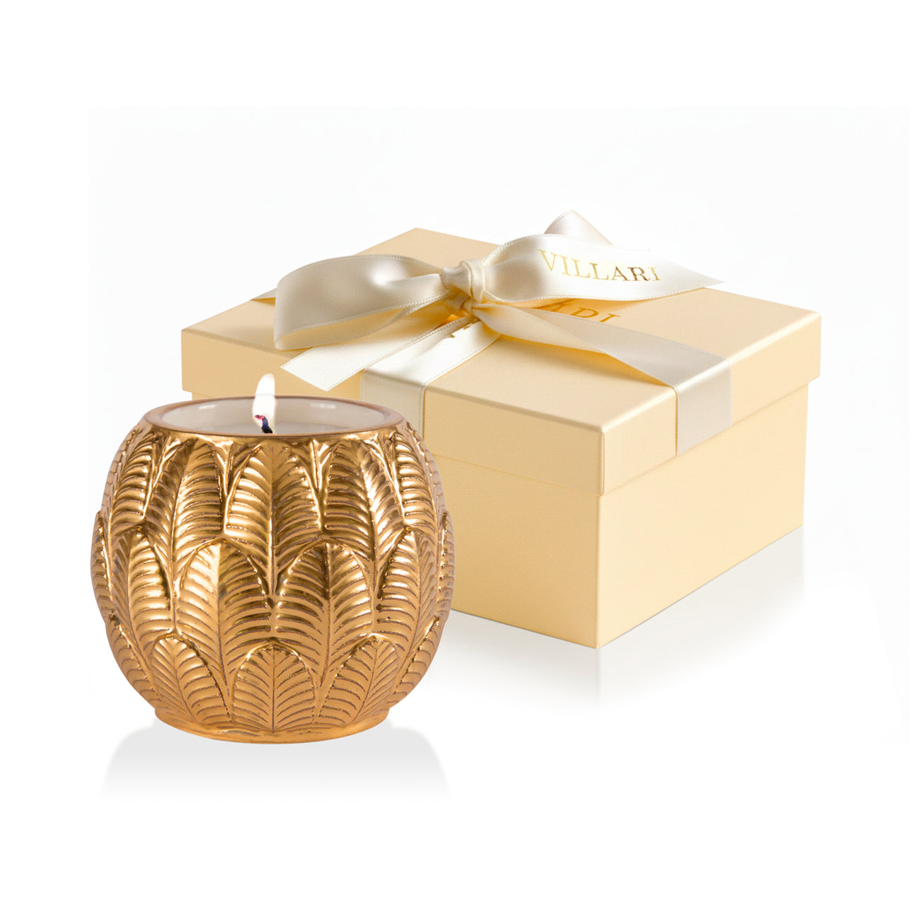 Peacock Baby Scented Candle  - Gold 