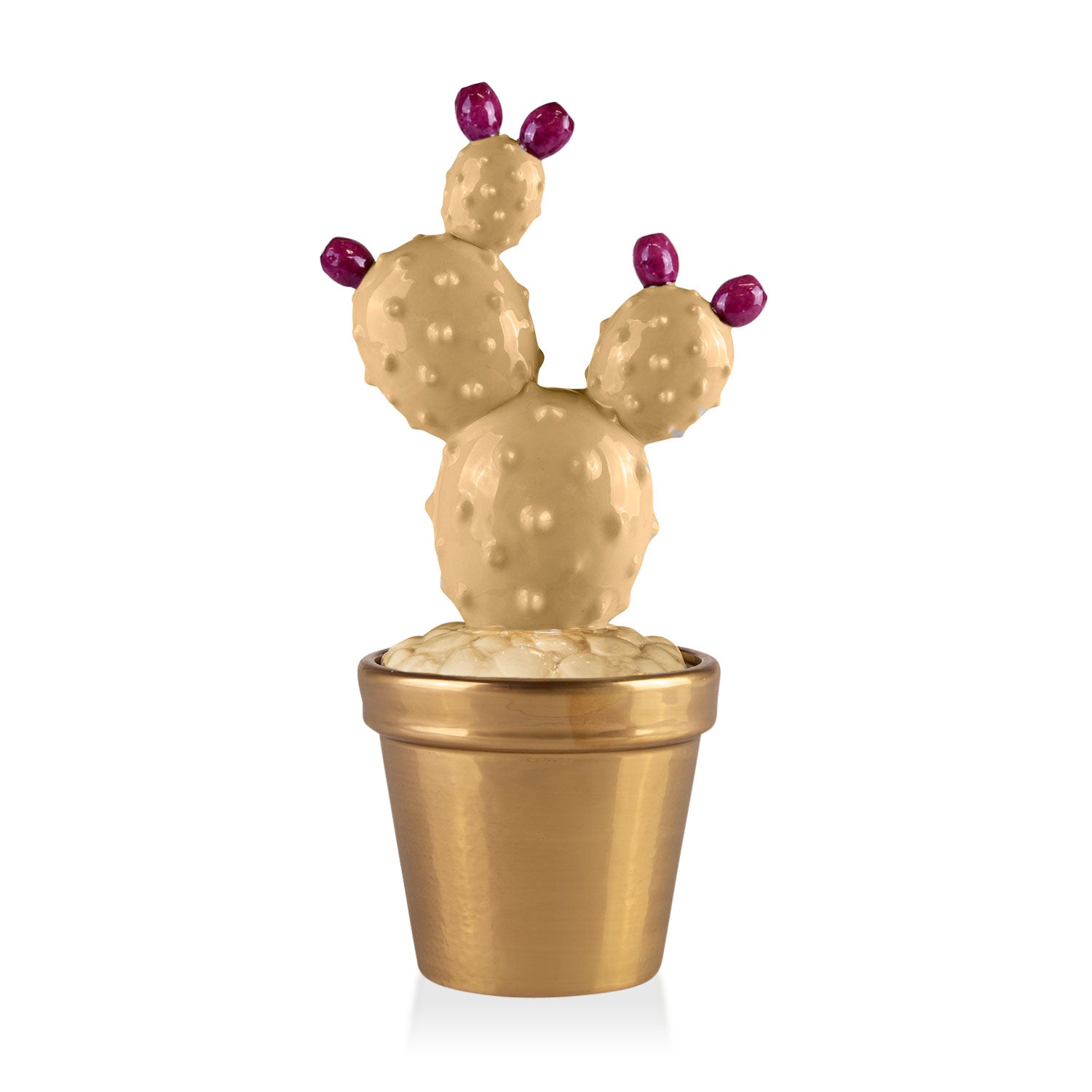 Prickly Pearl Scented Candle - Pearly Caramel & Gold