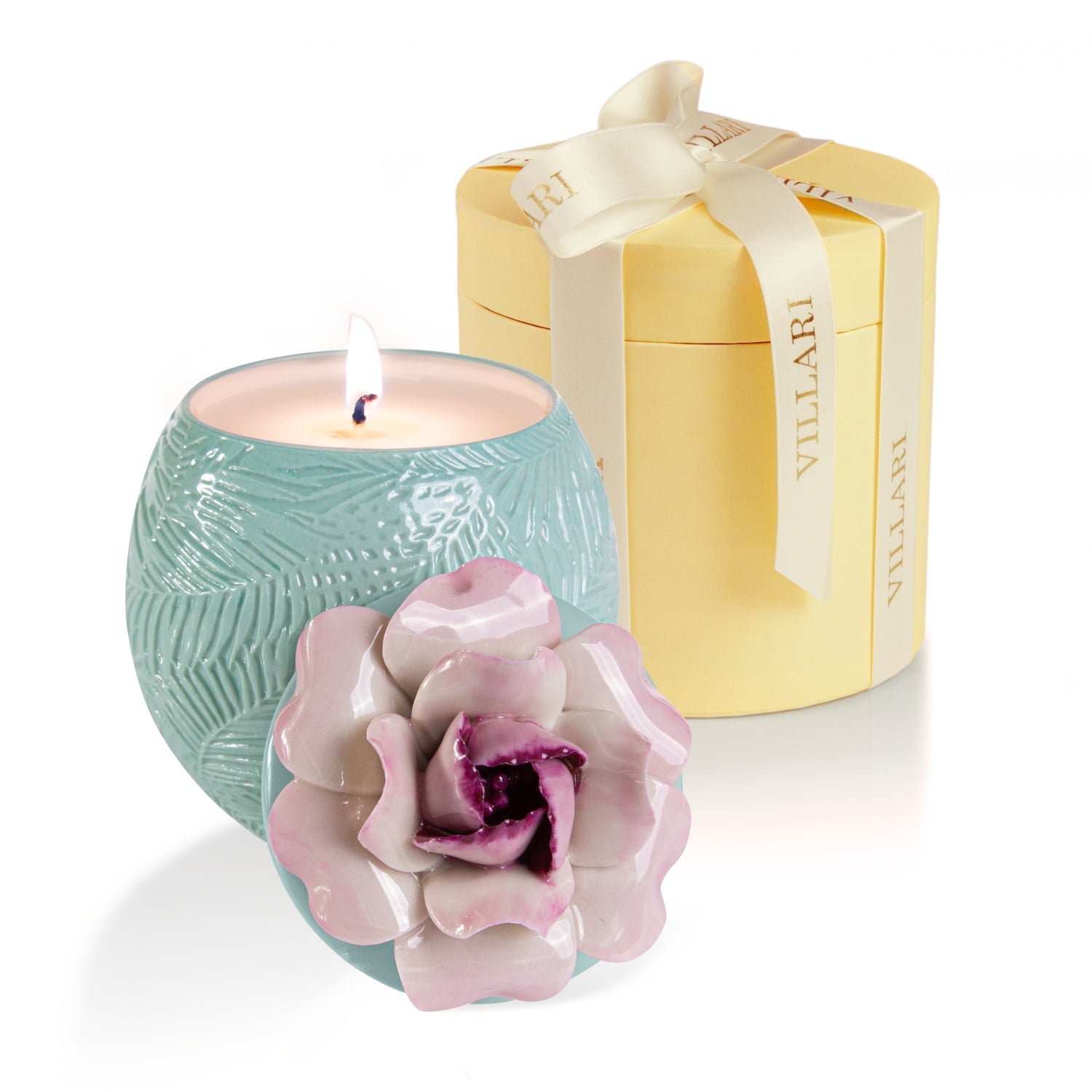 Acapulco Camelia Scented Candle - Aquamarine