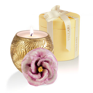 Acapulco Ibiscus Scented Candle - Gold