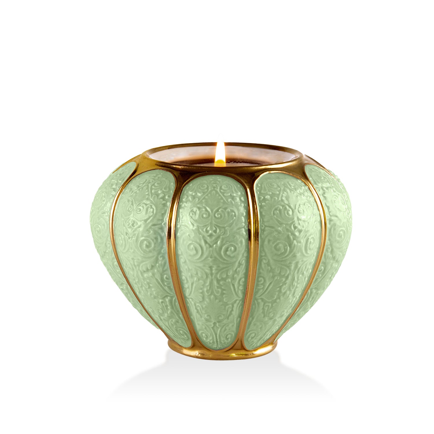 Amour Scented Candle - Spring Green & Gold