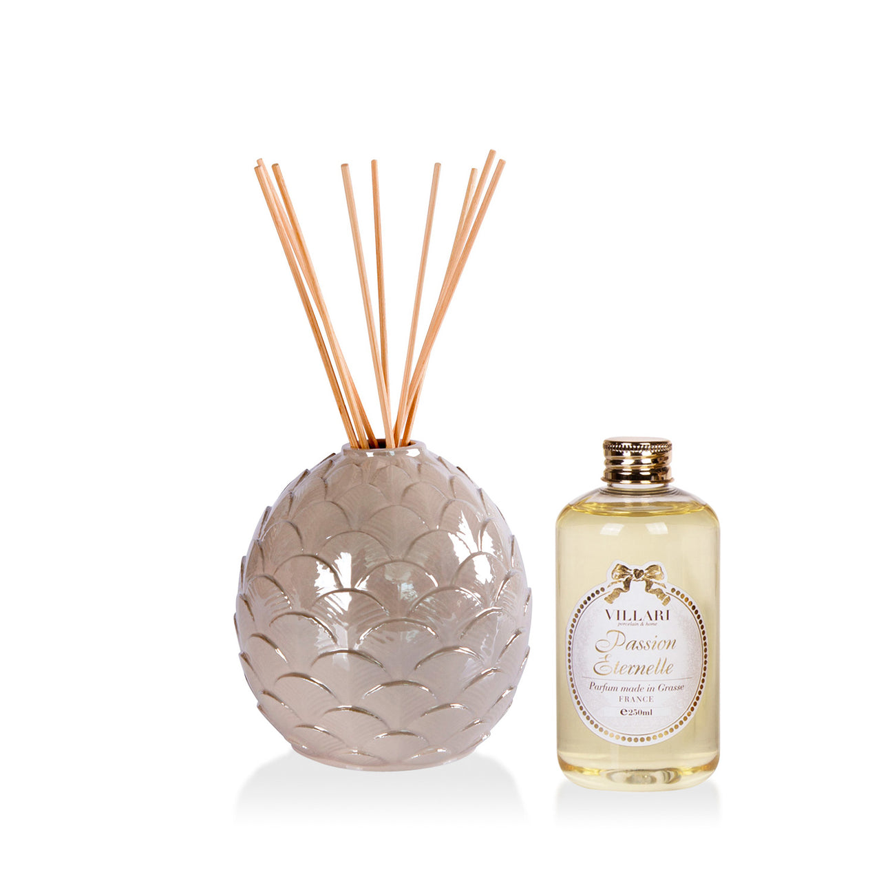 Peacock Home Fragrance Diffuser  - Pearly Grey 